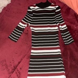 Striped Midi Dress (for women)